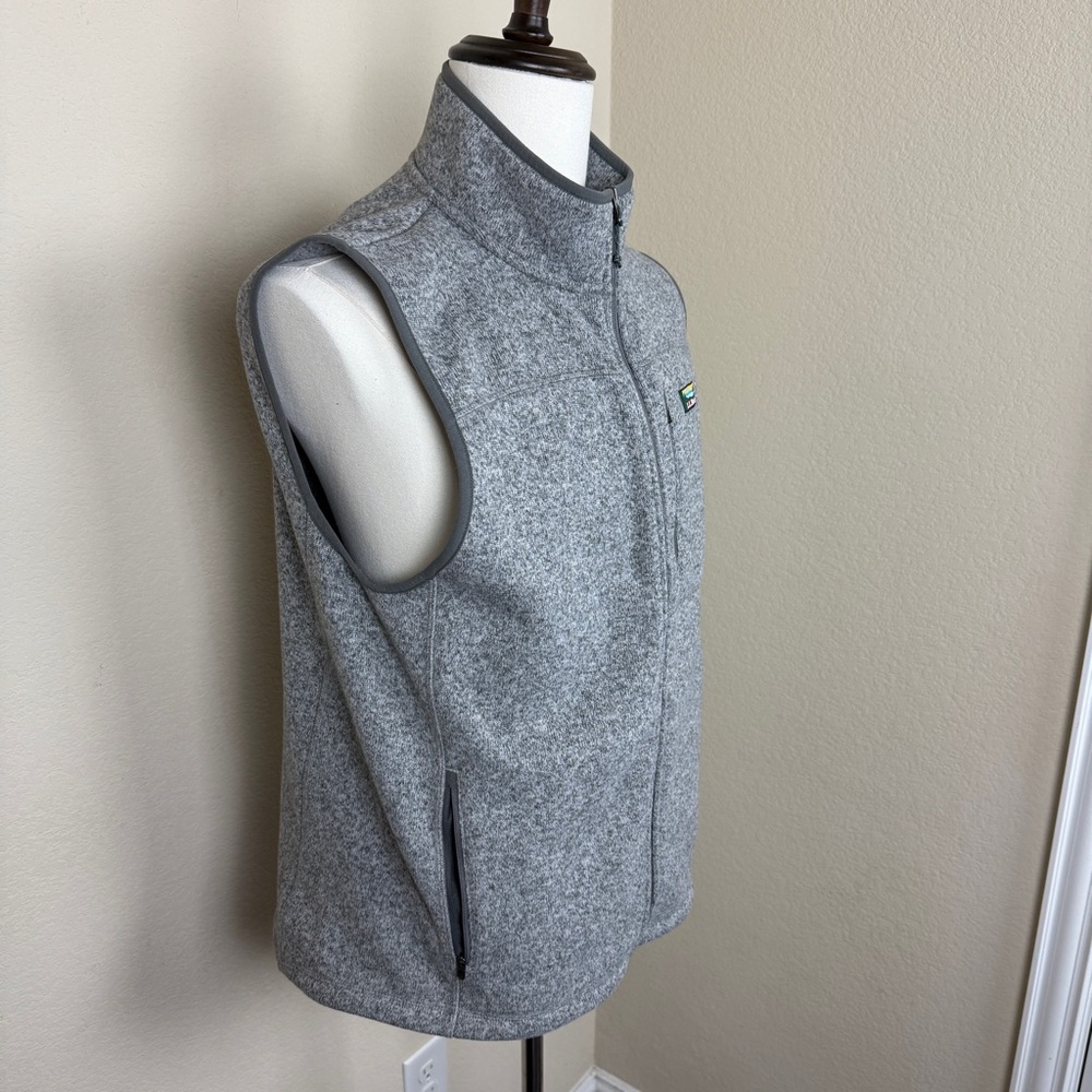 L.L. Bean men’s bean sweater fleece vest | size M - Picture 9 of 10